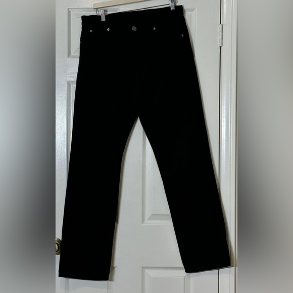 James Perse Other - Men’s James Perse Pants 5 Pocket Linen Canvas Sz 34 Black Button Fly Made in USA